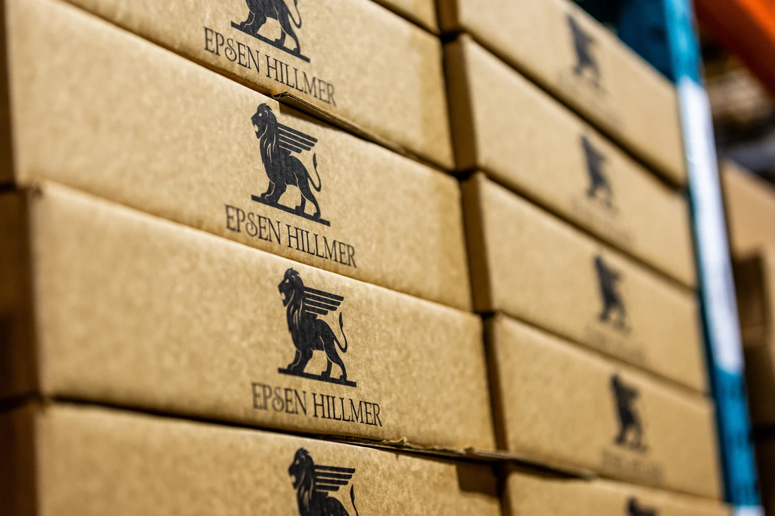 Sustainable label materials like paper and cardboard, seen here, are options that can help your brand be more eco-friendly