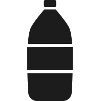plastic juice bottle label printing icon