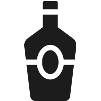 spirit alcohol bottle label printing icon
